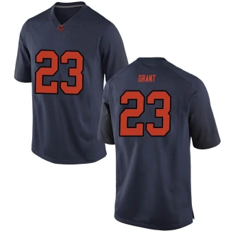 Men's Syracuse Orange Devin Grant Football Jersey - Replica Navy