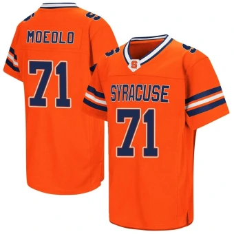 Men's Syracuse Orange Lysander Moeolo Colosseum Football Jersey - Game Orange