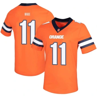 Men's Syracuse Orange Ta'Ron Haile Untouchable Football Jersey - Game Orange