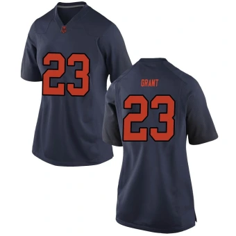 Women's Syracuse Orange Devin Grant Football Jersey - Game Navy