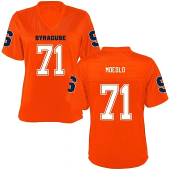 Women's Syracuse Orange Lysander Moeolo Football Jersey - Game Orange