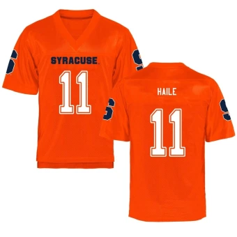 Youth Syracuse Orange Ta'Ron Haile Football Jersey - Game Orange
