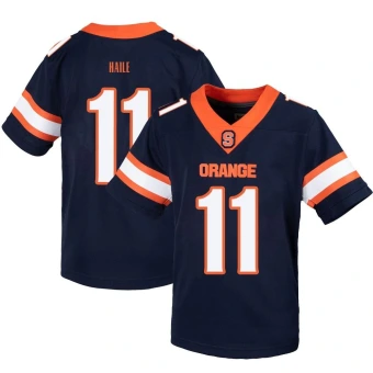 Youth Syracuse Orange Ta'Ron Haile Untouchable Football Jersey - Game Navy